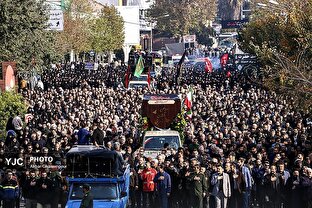 مراسم تشییع پیکر پاک شهدای گمنام دفاع مقدس _ استان‌ها (۲)