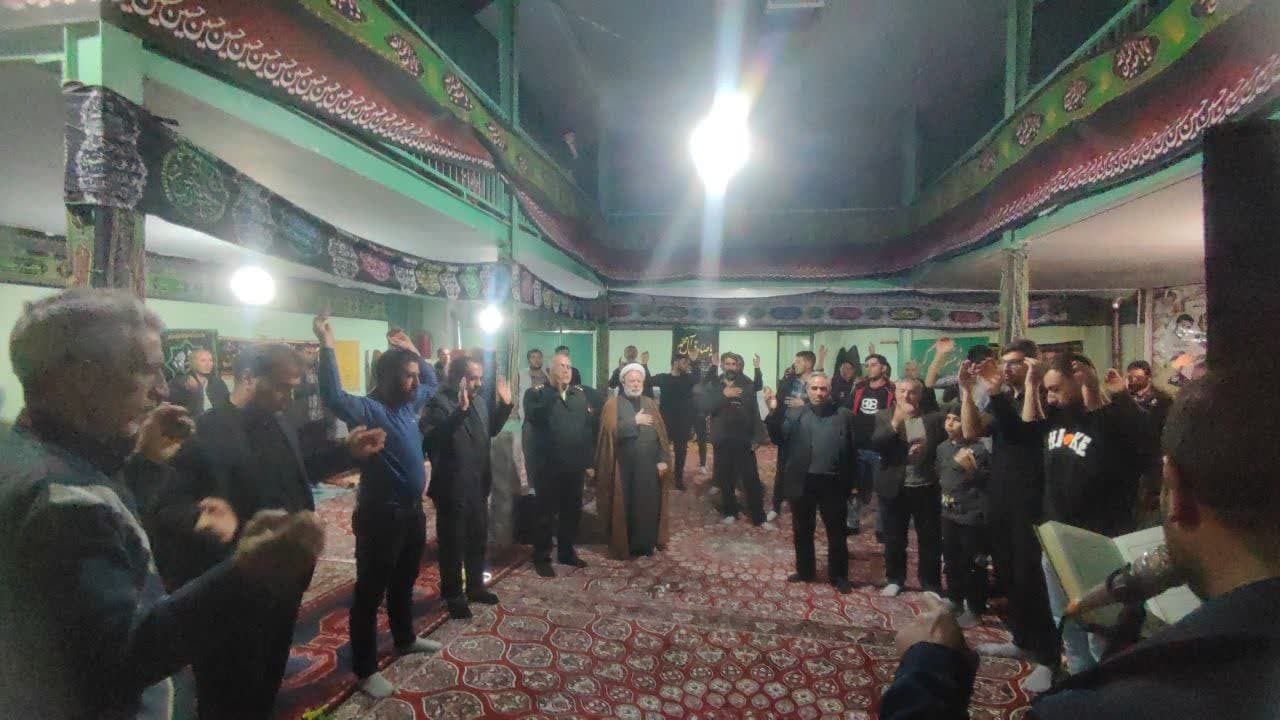 مراسم سالروز شهادت حضرت فاطمه زهرا(س) در روستای توآباد