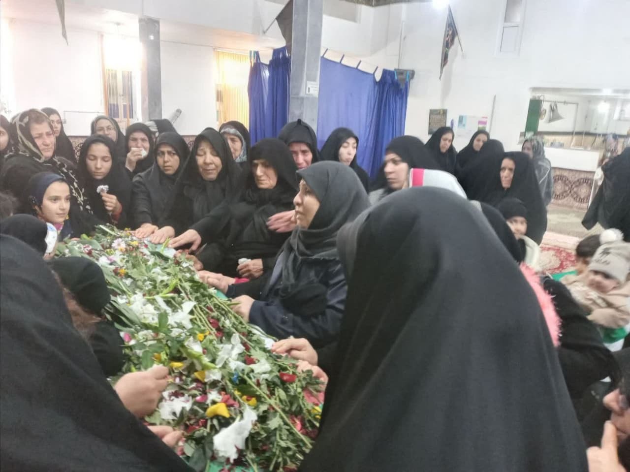 مراسم استقبال از شهید گمنام