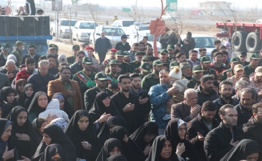 مراسم تشییع پیکر پاک شهید گمنام در شهر عصمت آباد+ تصاویر مراسم تشییع پیکر پاک شهید گمنام در شهر عصمت آباد+ تصاویر