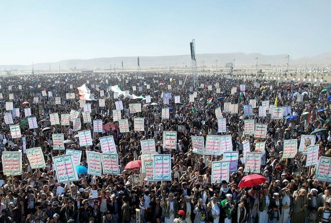 راهپیمایی میلیونی یمنی&zwnj;ها در صنعا