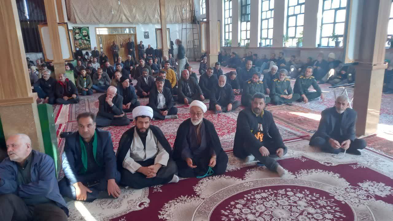 مراسم یادواره شهدا در روستای قلعه آقا عبدالله شهرستان شاهرود