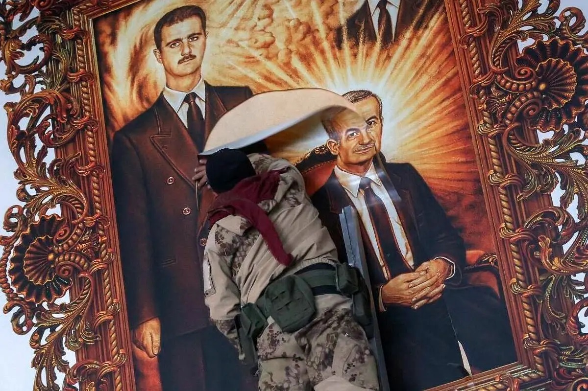 حافظ اسد و بشار اسد