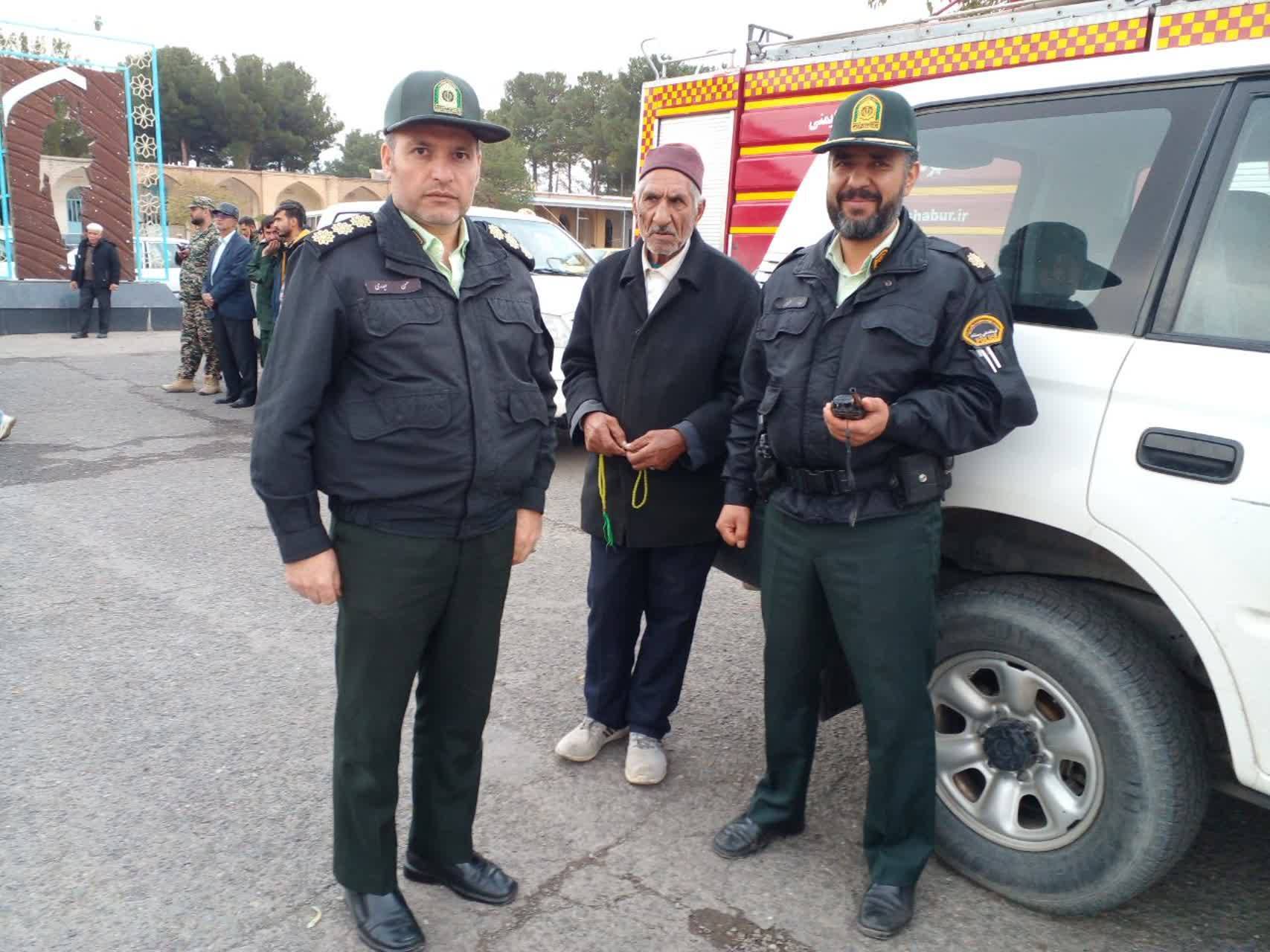 حضور ماموران نیروی انتظامی