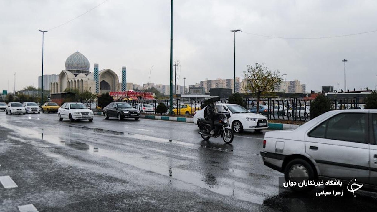 بارش برف و باران در ۵ استان کشور