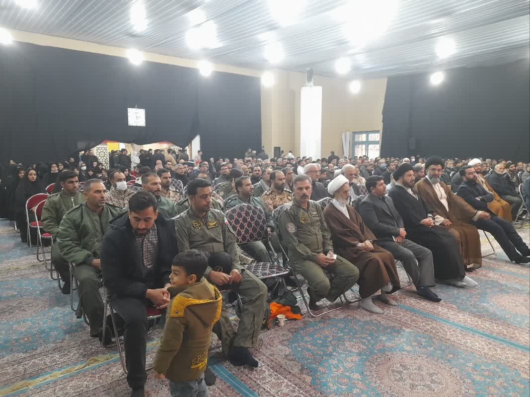 مراسم چهلمین روز از شهید جندقی
