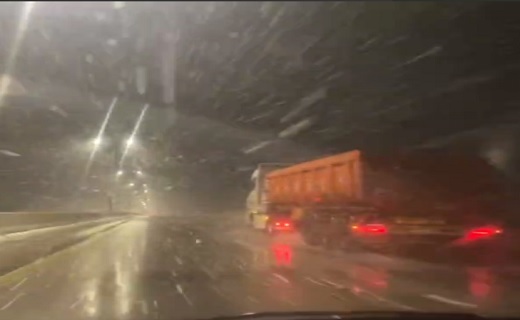 بارش برف و باران در نقاط مختلف خراسان جنوبی آغاز شده است