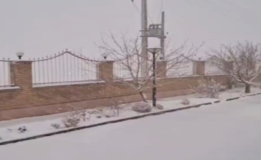 بارش برف و باران در نقاط مختلف خراسان جنوبی آغاز شده است