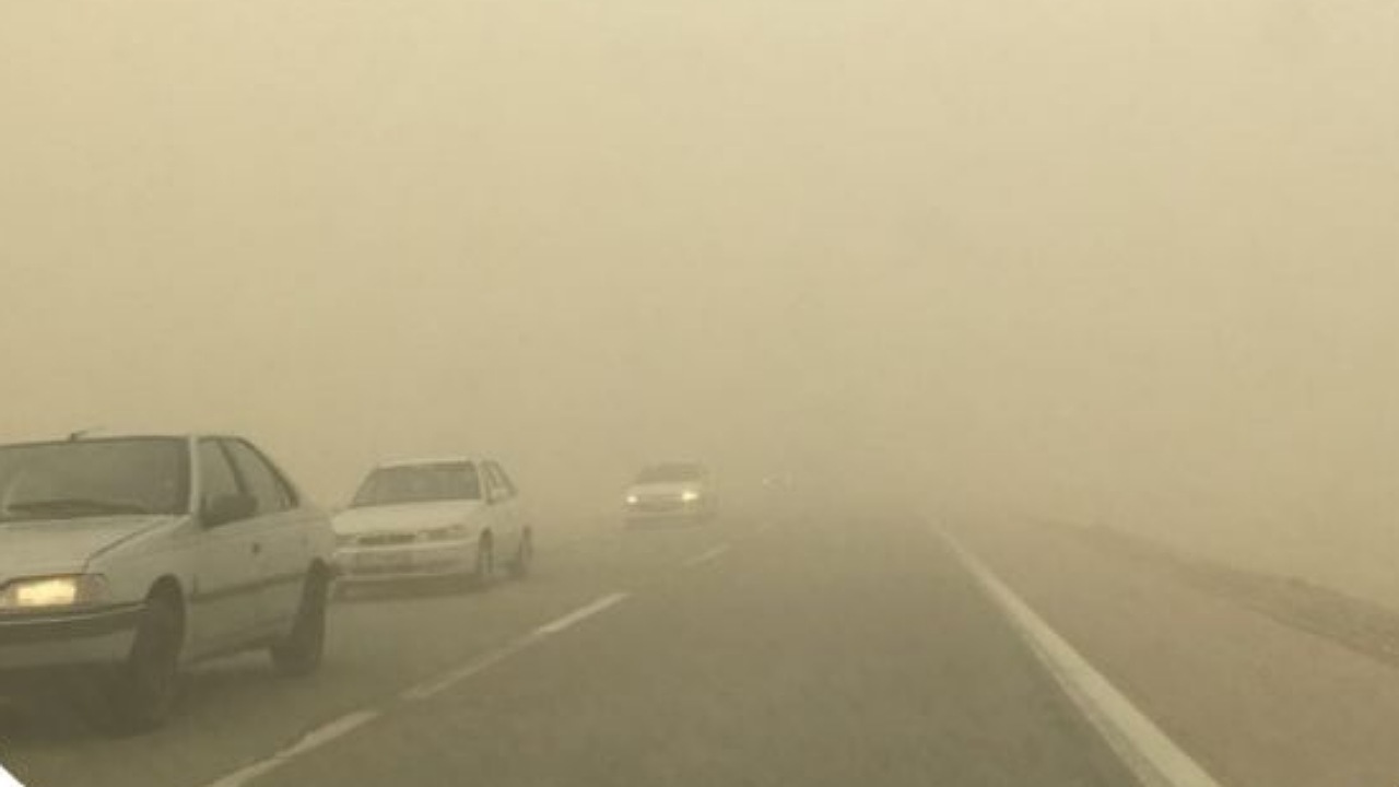 کاهش دید افقی در محور‌های شمال استان سیستان و بلوچستان