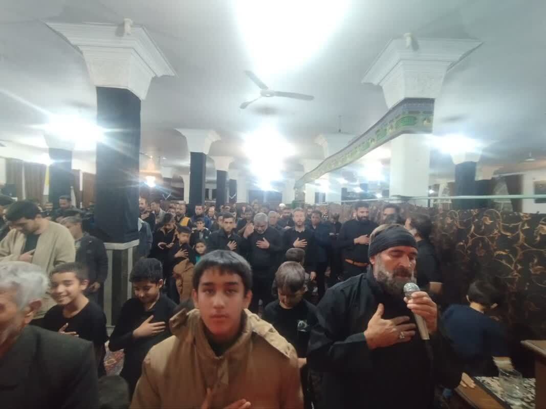 مراسم سوگواری در کاظم آباد
