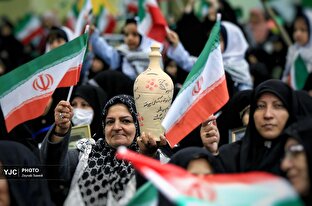 دومین آئین همدلی بانوان الوند با جبهه مقاومت
