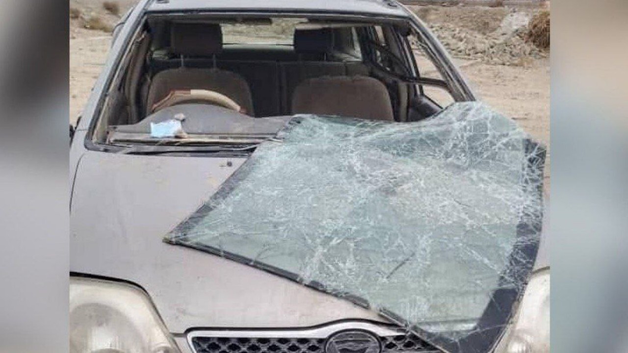 وقوع حادثه ترافیکی در هلمند