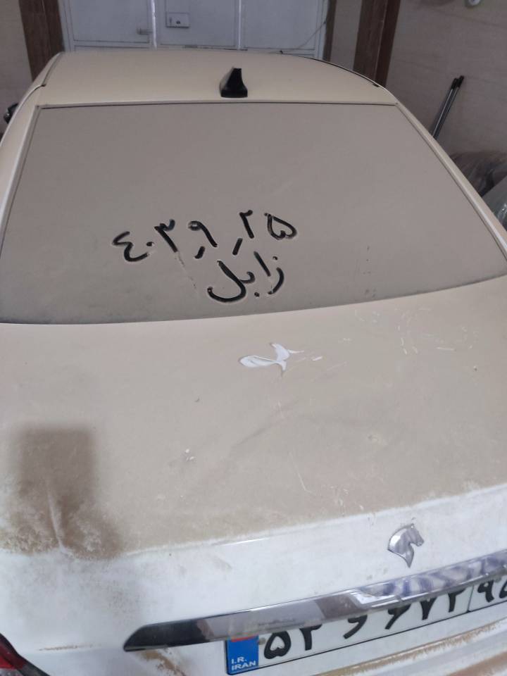 ابلرش برف در زابل