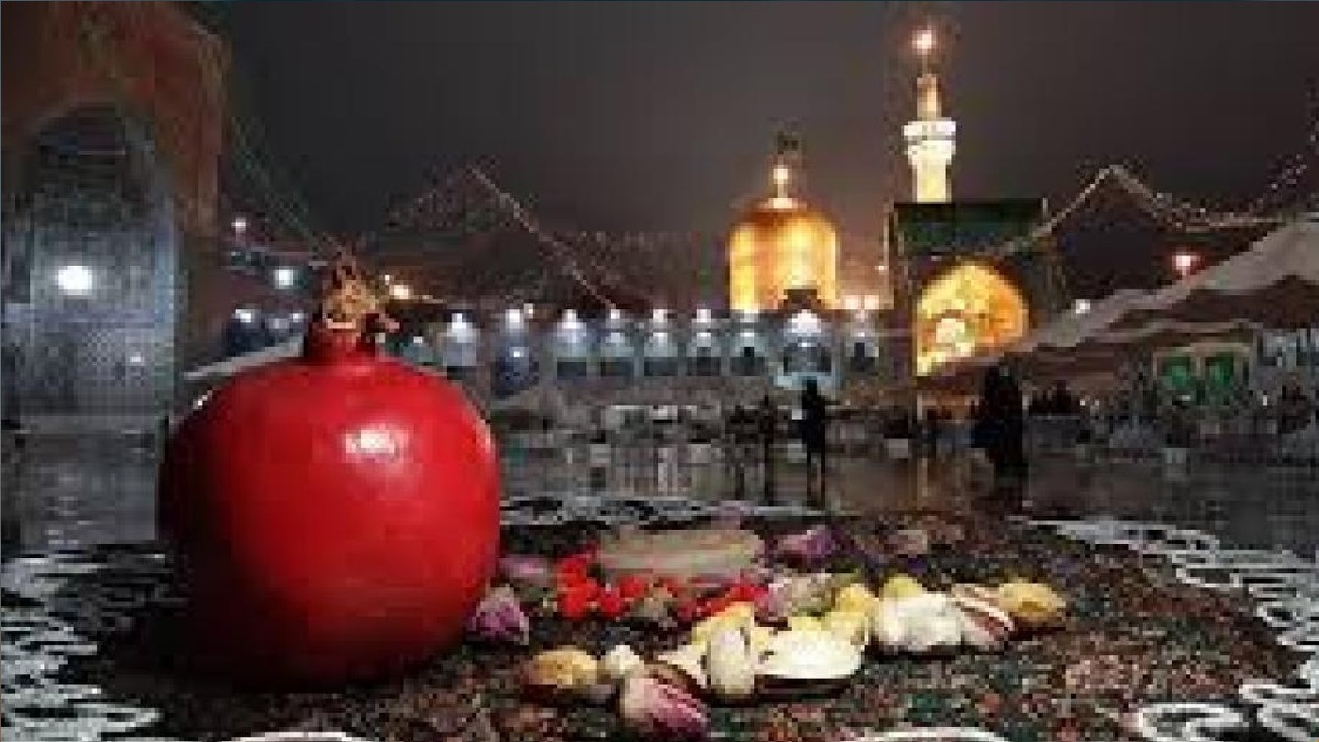 باشگاه خبرنگاران -یلدا یعنی یک دقیقه بیشتر توفیق زیارت در حرم امام رضا (ع) + عکس