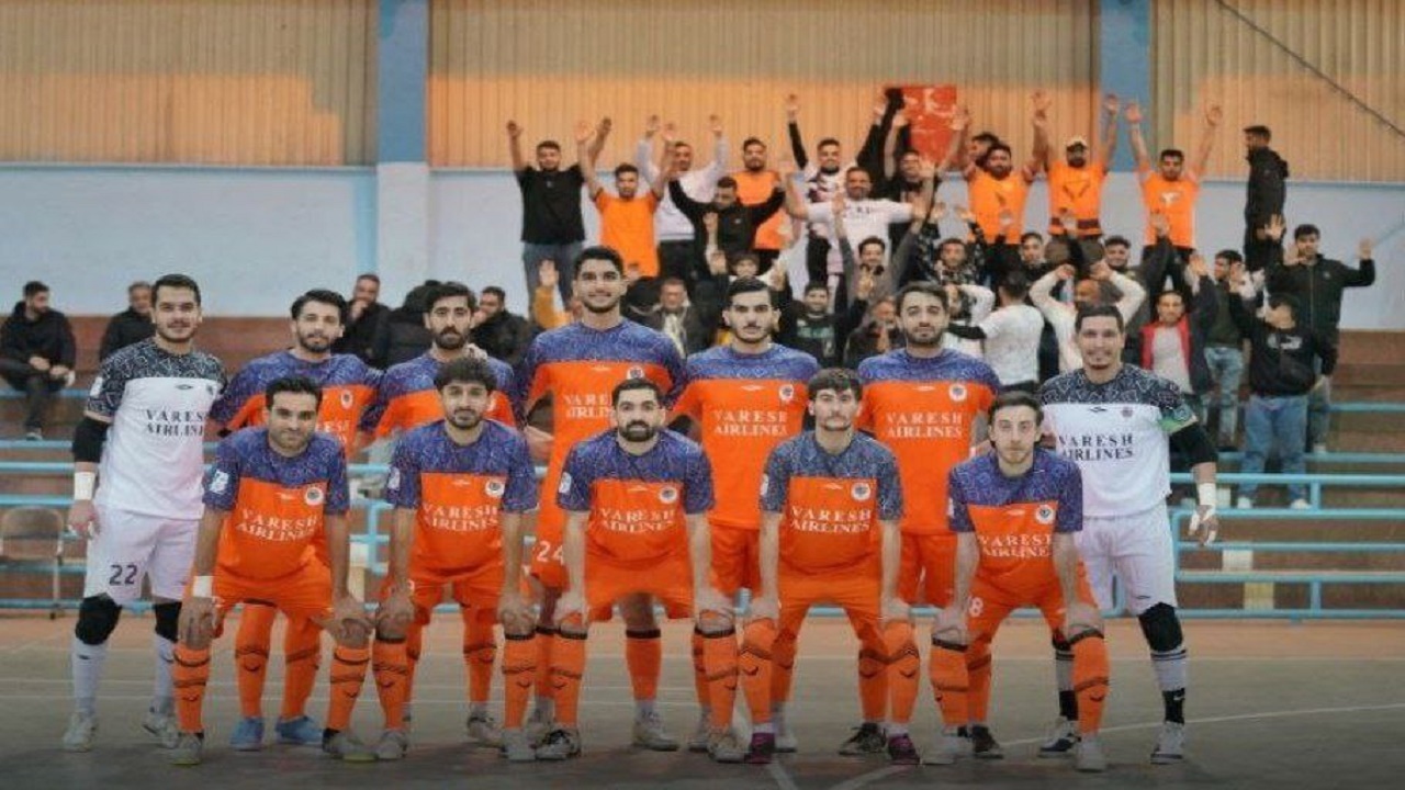 شهروند ساری در یک قدمی صدر جدول لیگ یک فوتسال 