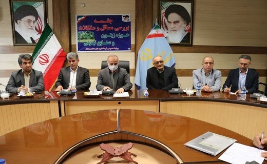 جلسه بررسی مسائل و مشکلات حوزه زیتون