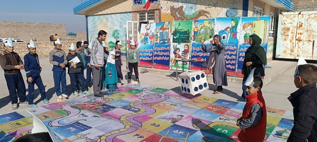 دانش&zwnj;آموزان روستای دولت آباد نیشابور سفیران آب شدند