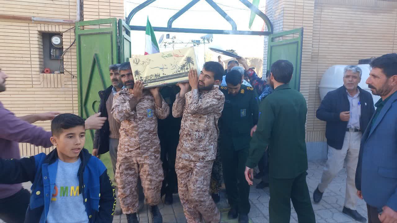 مراسم تشییع شهید گمنام
