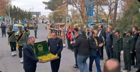 مراسم تشییع شهید گمنام مراسم تشییع شهید گمنام