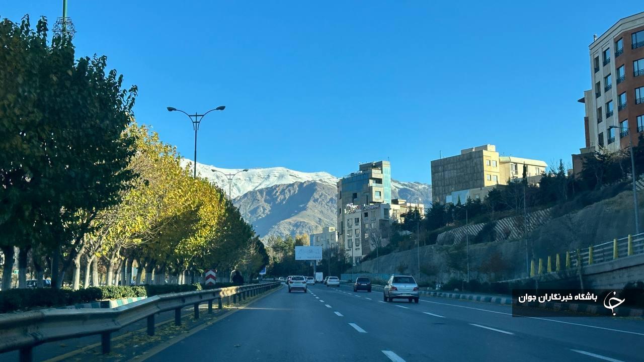 تصاویری از آسمان پاک پایتخت