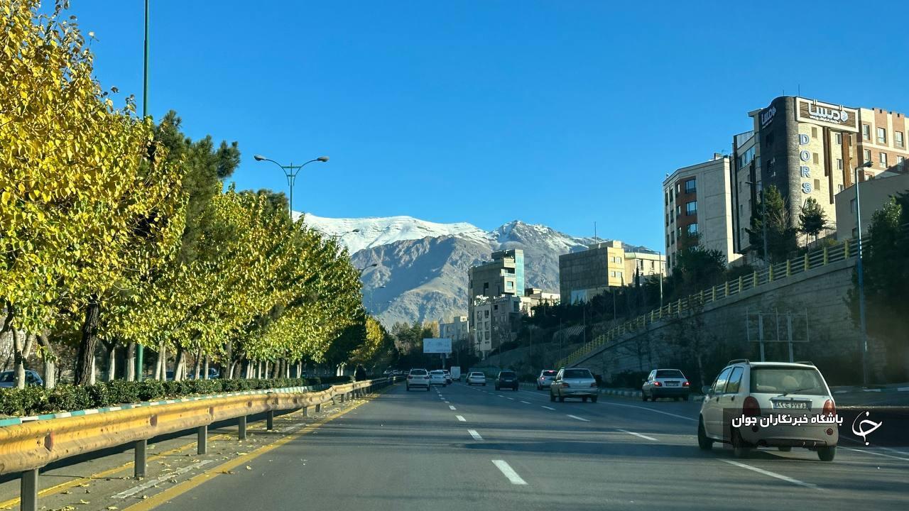 تصاویری از آسمان پاک پایتخت