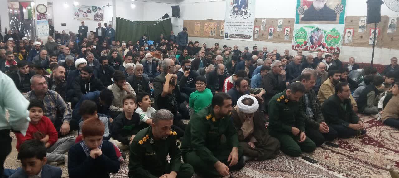 مراسم یادواره شهدا در آزادشهر