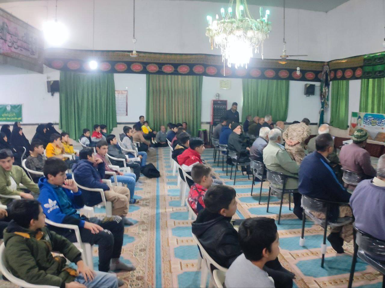 اجتماع مردم در مراسم گرامیداشت هفته بسیج