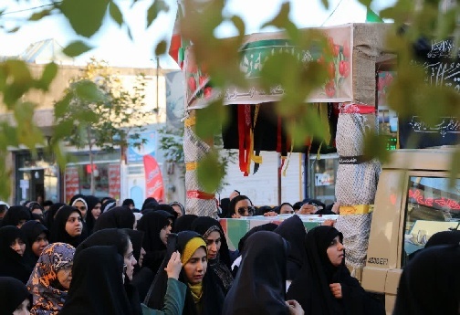 استقبال از شهدا در ازنا+تصاویر