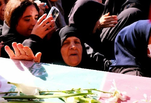 تشییع شهدا در دورود
