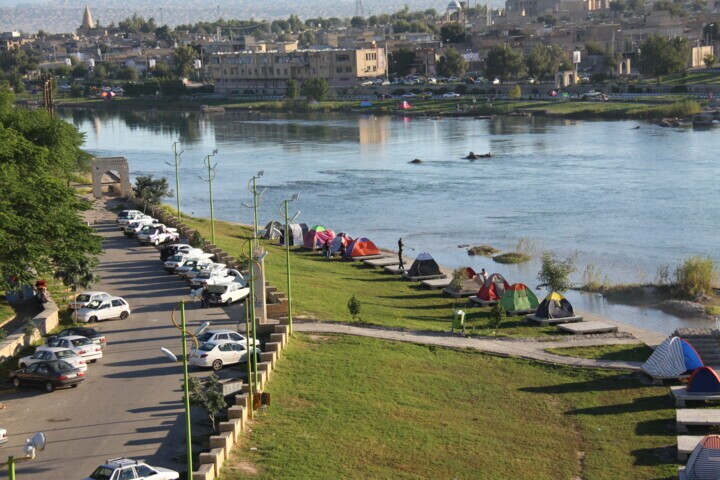 بارش‌های بهاری در خوزستان؛ طبیعتی سرسبز و شور زندگی در آغاز سال