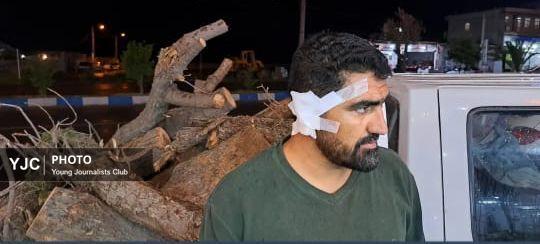 مأمور منابع طبیعی باشت در درگیری با متخلفان مصدوم شد