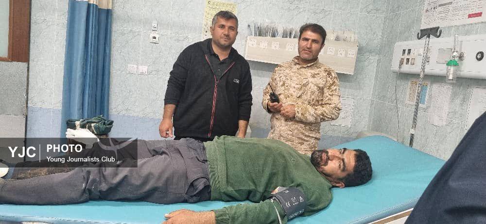 مأمور منابع طبیعی باشت در درگیری با متخلفان مصدوم شد