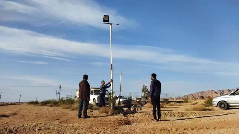 نصب چراغ روشنایی