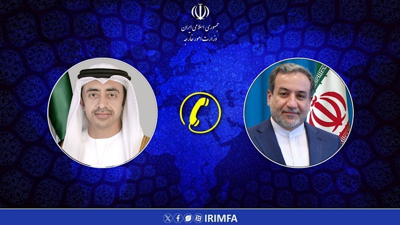 تاکید ایران و امارات بر توسعه روابط دوجانبه و کمک به حفظ ثبات منطقه