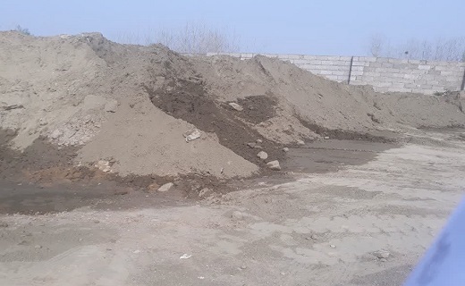 پلمب یک واحد عرضه شن و ماسه در کوچصفهان