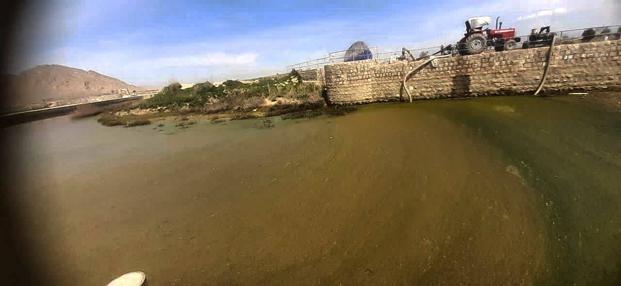 پایش رودخانه کر تا پل فیض آباد در مرودشت