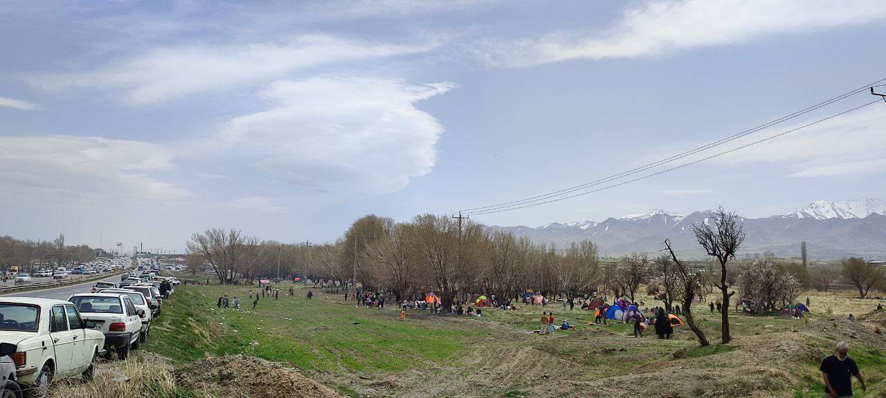 گردشگران روز طبیعت