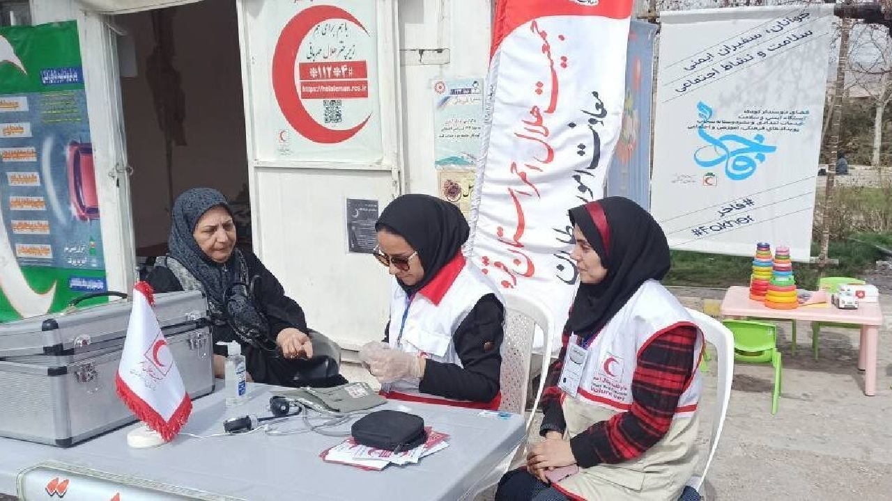 ارائه ۴۰۹ هزار و ۴۱۵ خدمت نوروزی از سوی هلال احمر قزوین