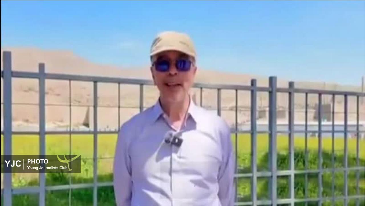 پیام فرمانده ارشد نظامی کشور در تخت جمشید به مردم ایران + فیلم
