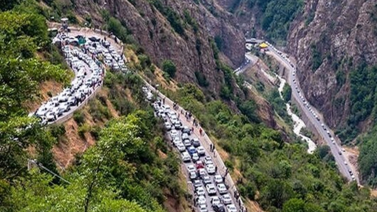 آزادراه تهران-شمال و چالوس دو طرفه شد
