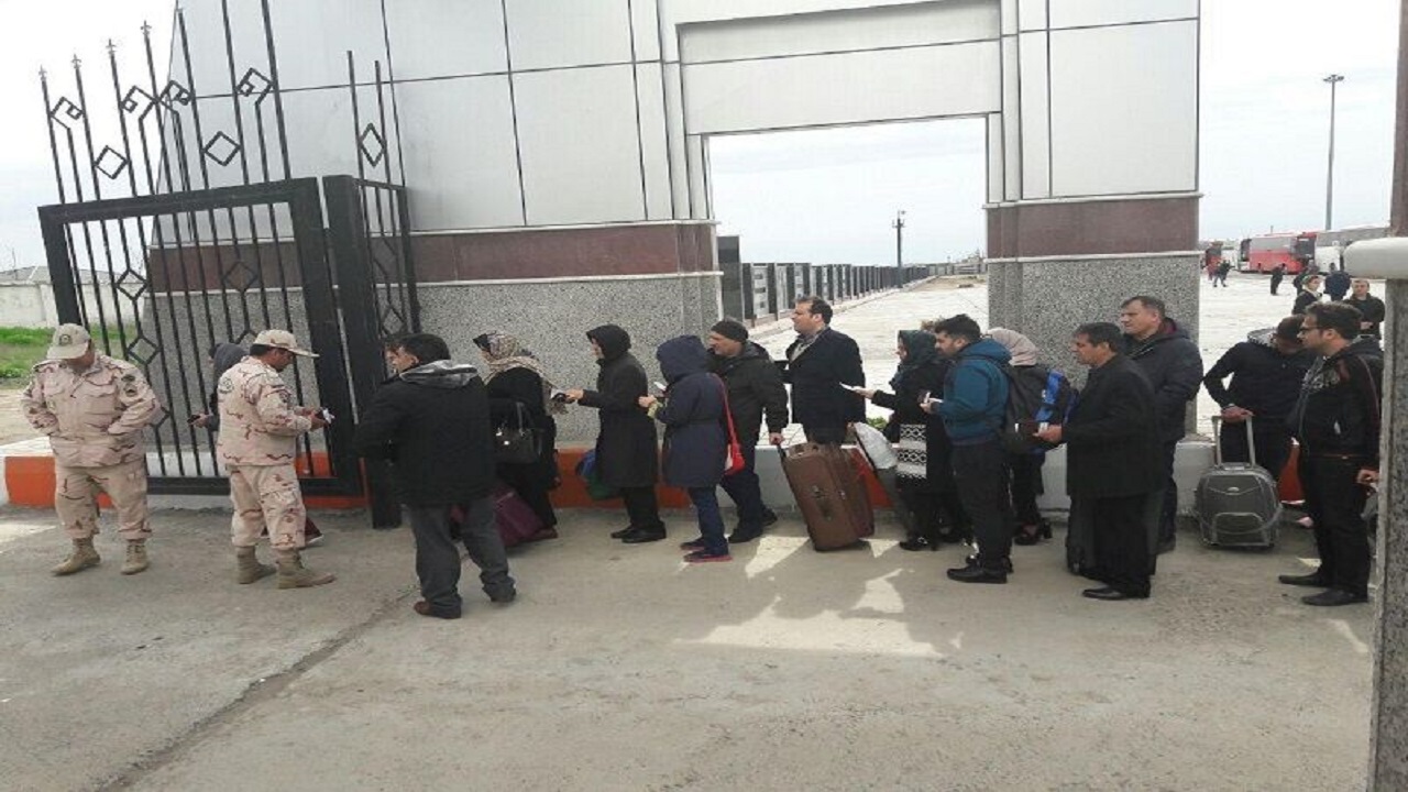 مرز‌های منتهی به کشور عراق پرتردد‌ترین مرز‌های بین المللی در نوروز