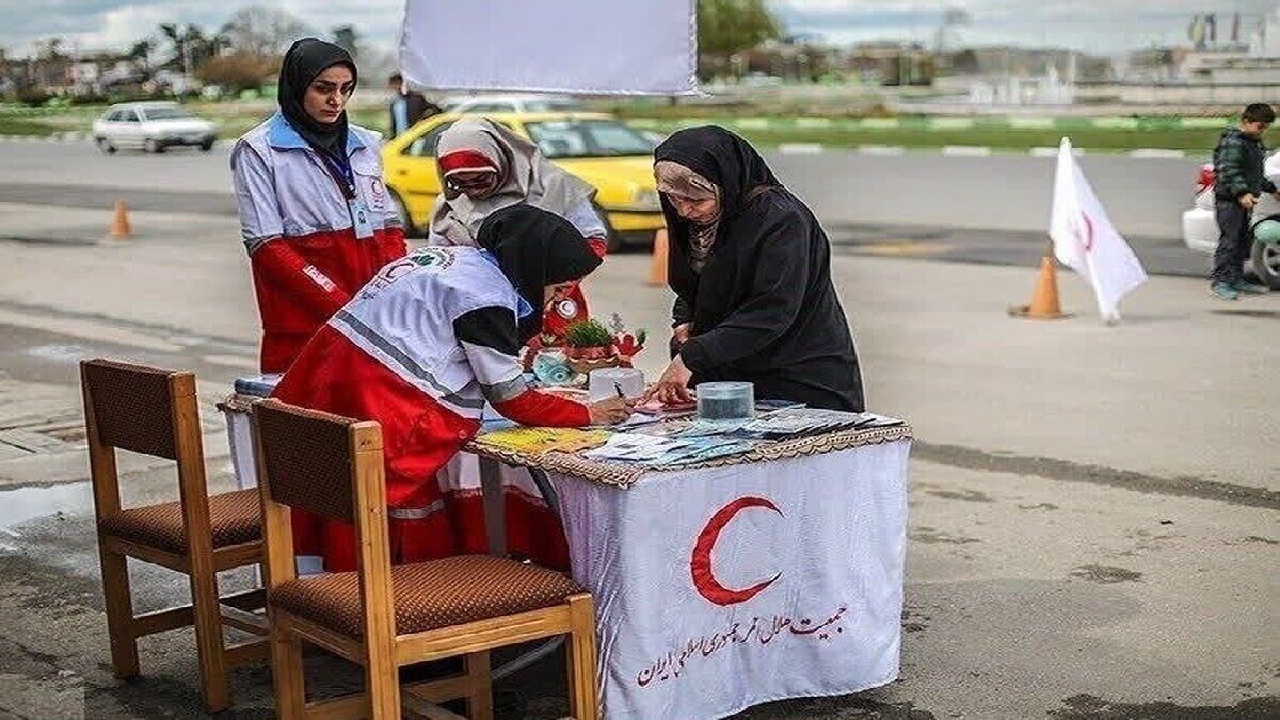 بهره مندی ۷۳۱ هزار و ۲۰ نفر از خدمات جمعیت هلال احمر در نوروز ۱۴۰۴