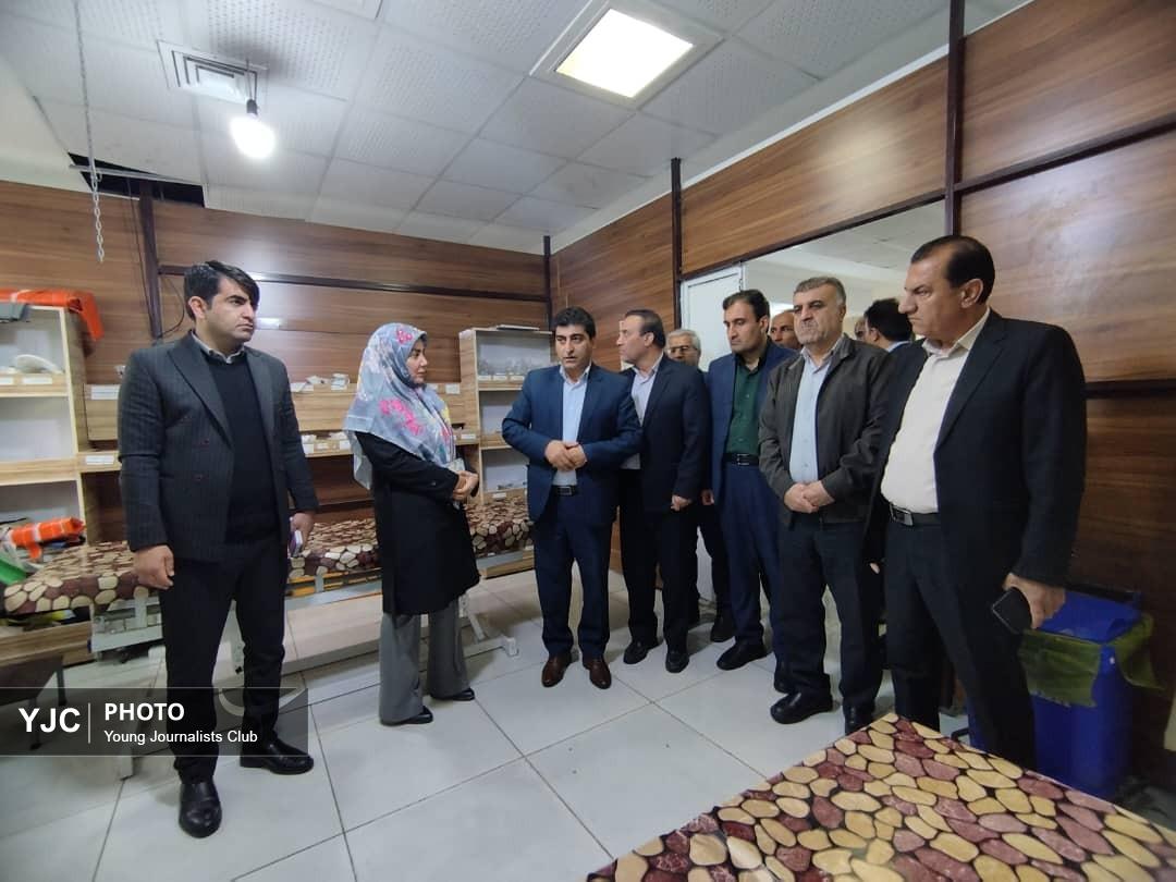 بازدید سرپرست دانشگاه علوم پزشکی کهگیلویه و بویراحمد از بیمارستان در حال ساخت لنده