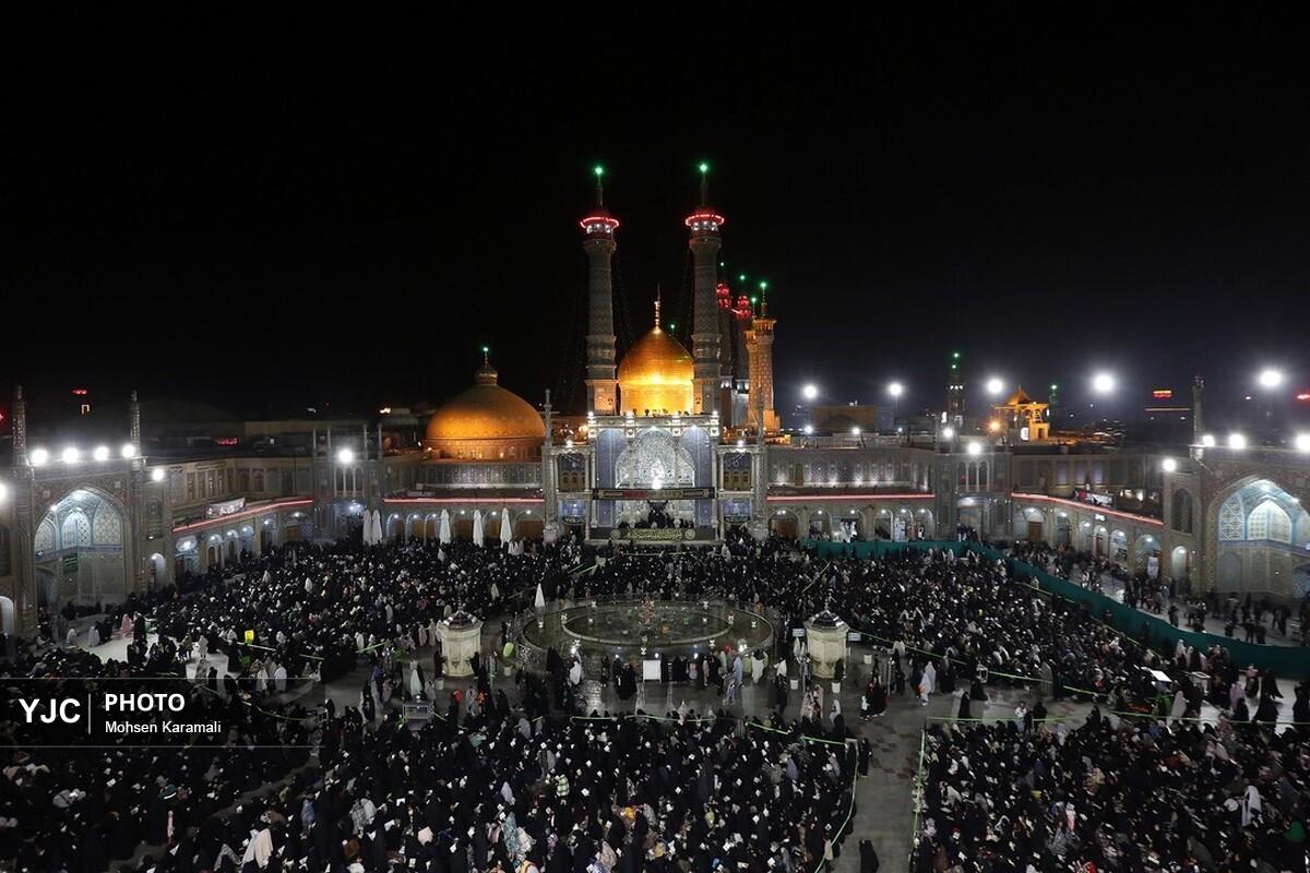استهلال ماه شوال در مسجد مقدس جمکران