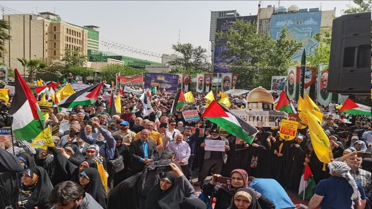 یادبود دانشجوی یمنی در دانشگاه امیرکبیر + فیلم