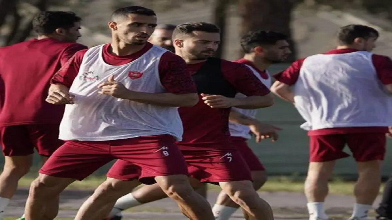 تمرین پرسپولیس با حضور مهمان ویژه
