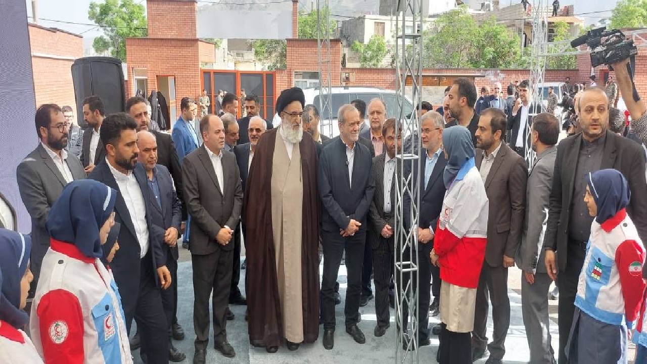 رئیس جمهور وارد البرز شد