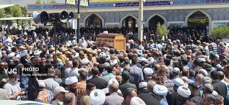 پیکر حجت‌الاسلام بنیادی در خاک آرام گرفت + تصاویر