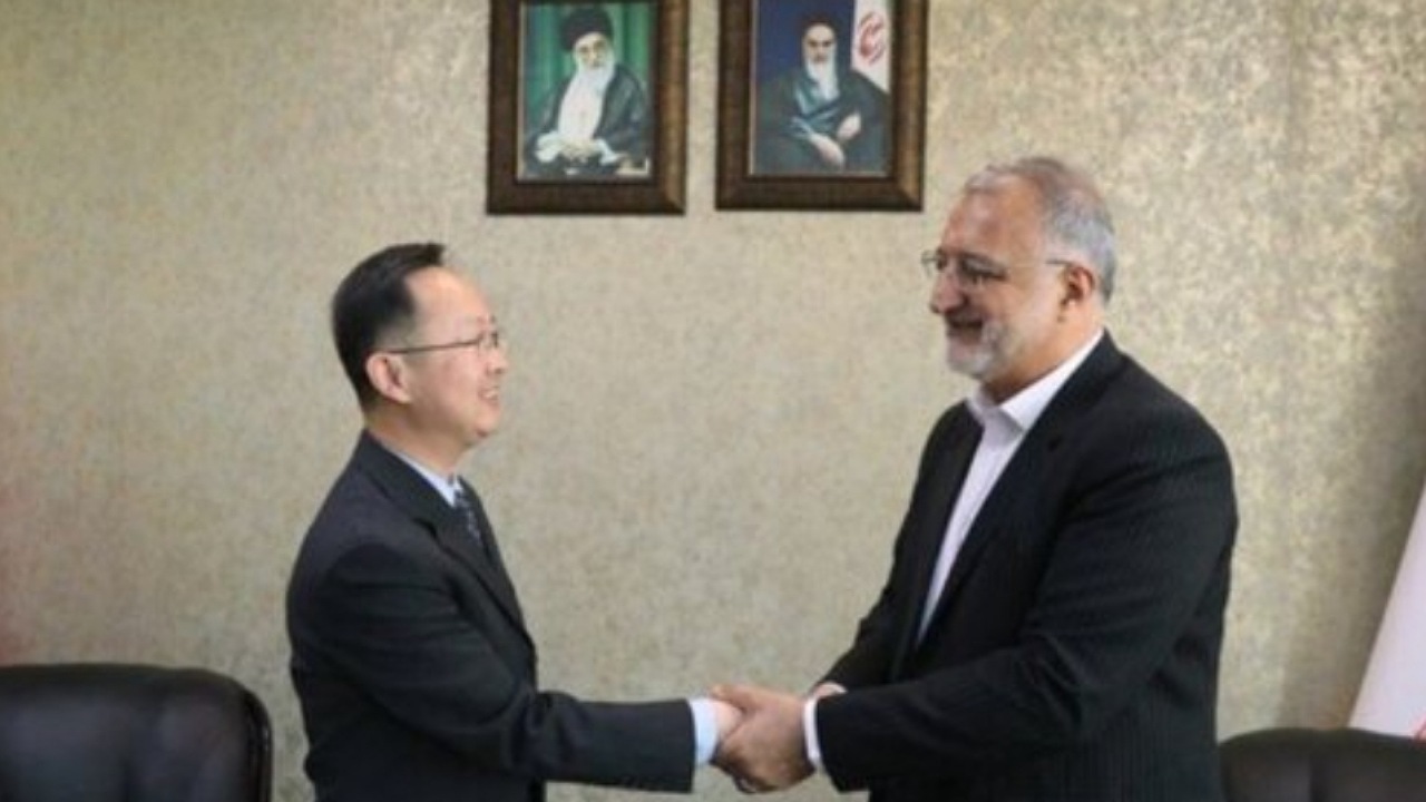 شهردار تهران با دبیرکل انجمن دوستی چین و کشور‌های خارجی دیدار کرد