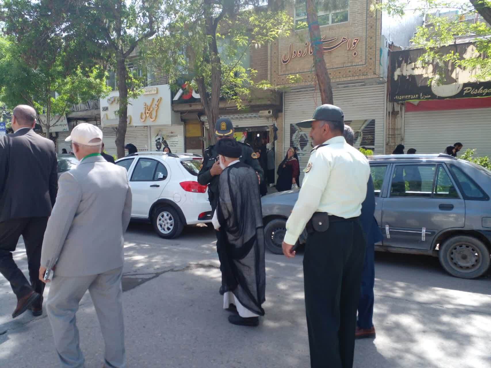 اجتماع با شکوه نیشابوری ها در مراسم راهپیمایی